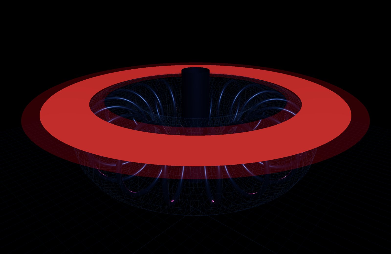 Resident off, plasma disrupting (VDE)